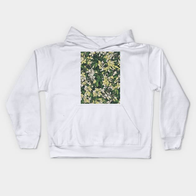 Scented Harmony: Ylang-ylang & Sampaguita Symphony Kids Hoodie by MBSCREATIVES